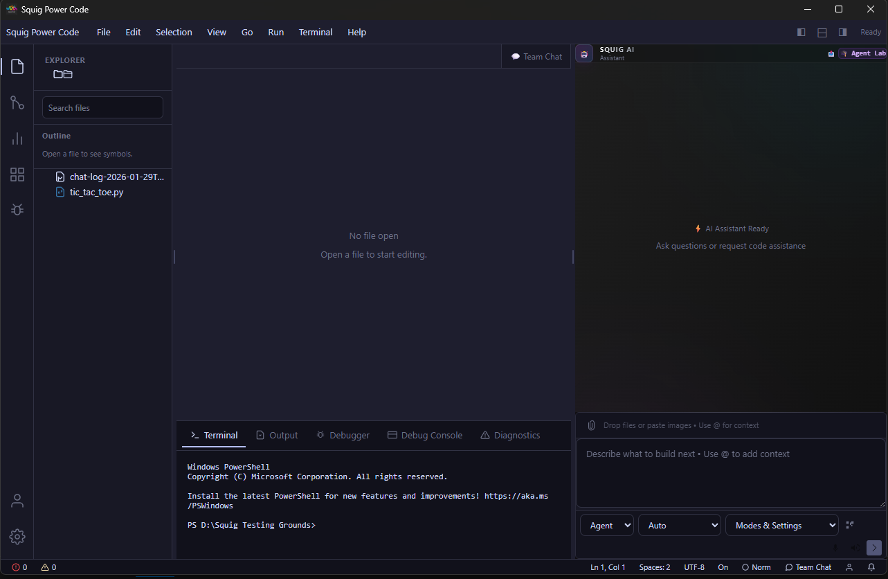 Squig Power Code v1.111.5 Workspace